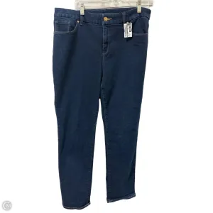 Jeans Skinny By Chicos In Blue Denim, Size: 12