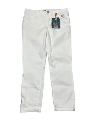 Jeans Skinny By Democracy In White Denim, Size:10