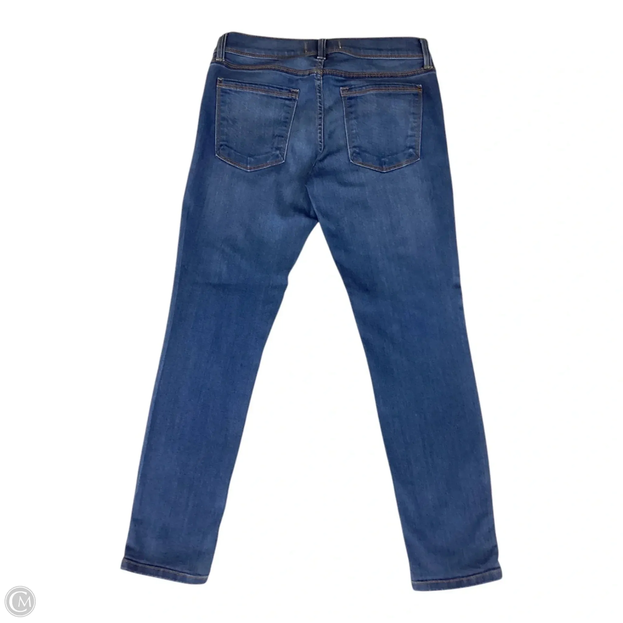 Jeans Skinny By Free People In Blue Denim, Size: 6