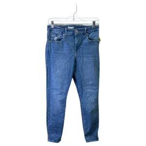 Jeans Skinny By Good American In Blue Denim, Size:8