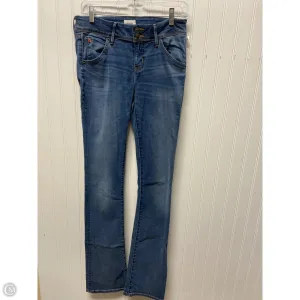 Jeans Skinny By Hudson In Blue Denim, Size: 6