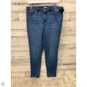 Jeans Skinny By Jessica Simpson In Blue Denim, Size: 14