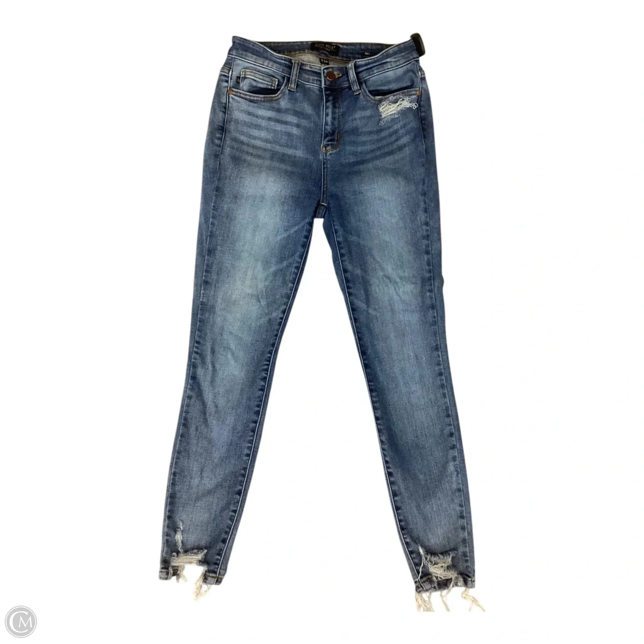 Jeans Skinny By Judy Blue In Blue Denim, Size: 6