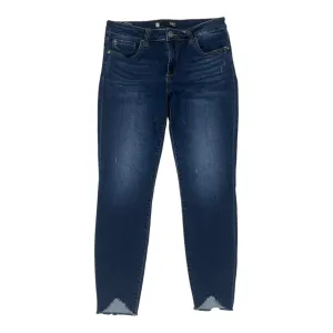 Jeans Skinny By Kut In Blue Denim, Size:10