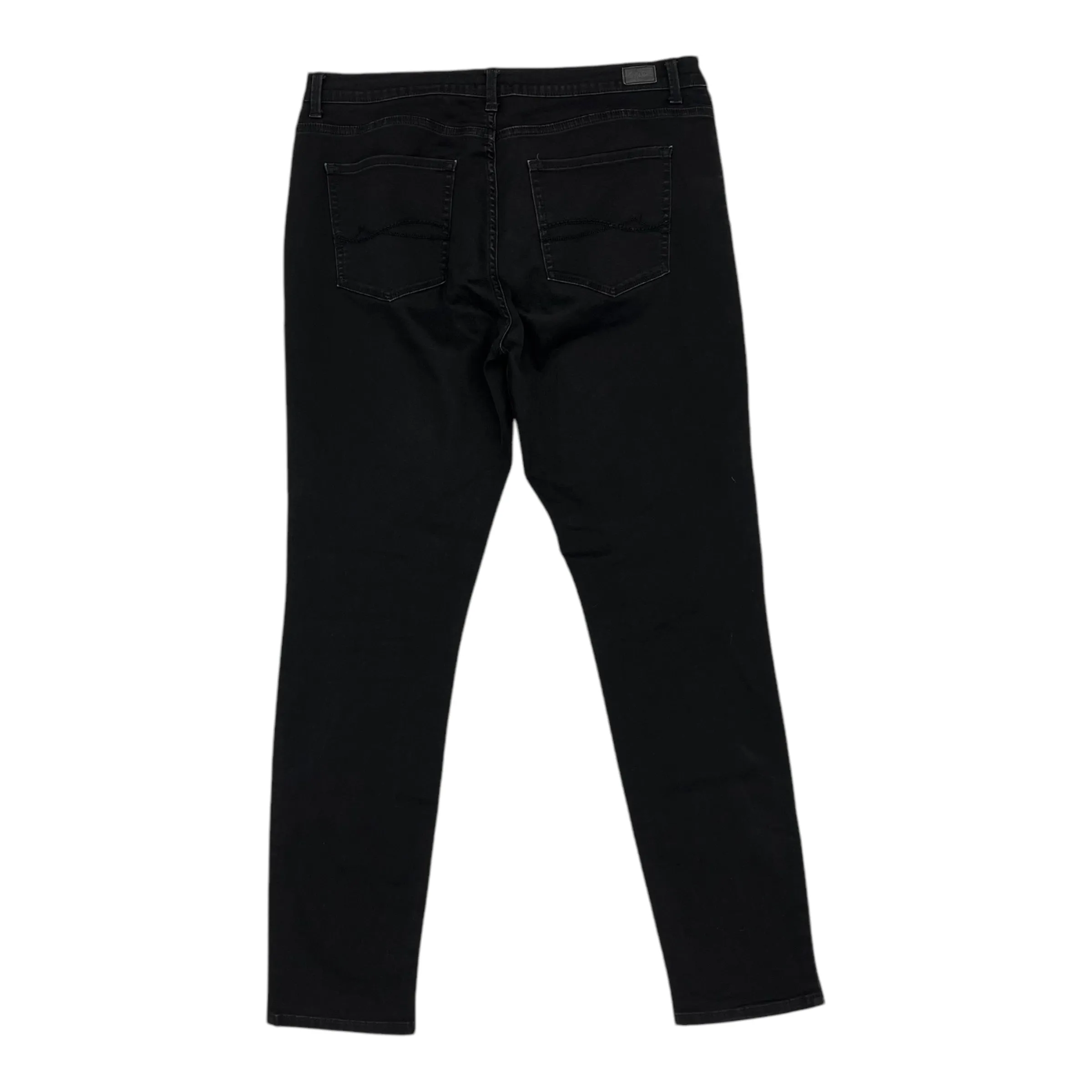 Jeans Skinny By Lee In Black, Size:16