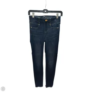 Jeans Skinny By Liverpool In Blue Denim, Size: 0