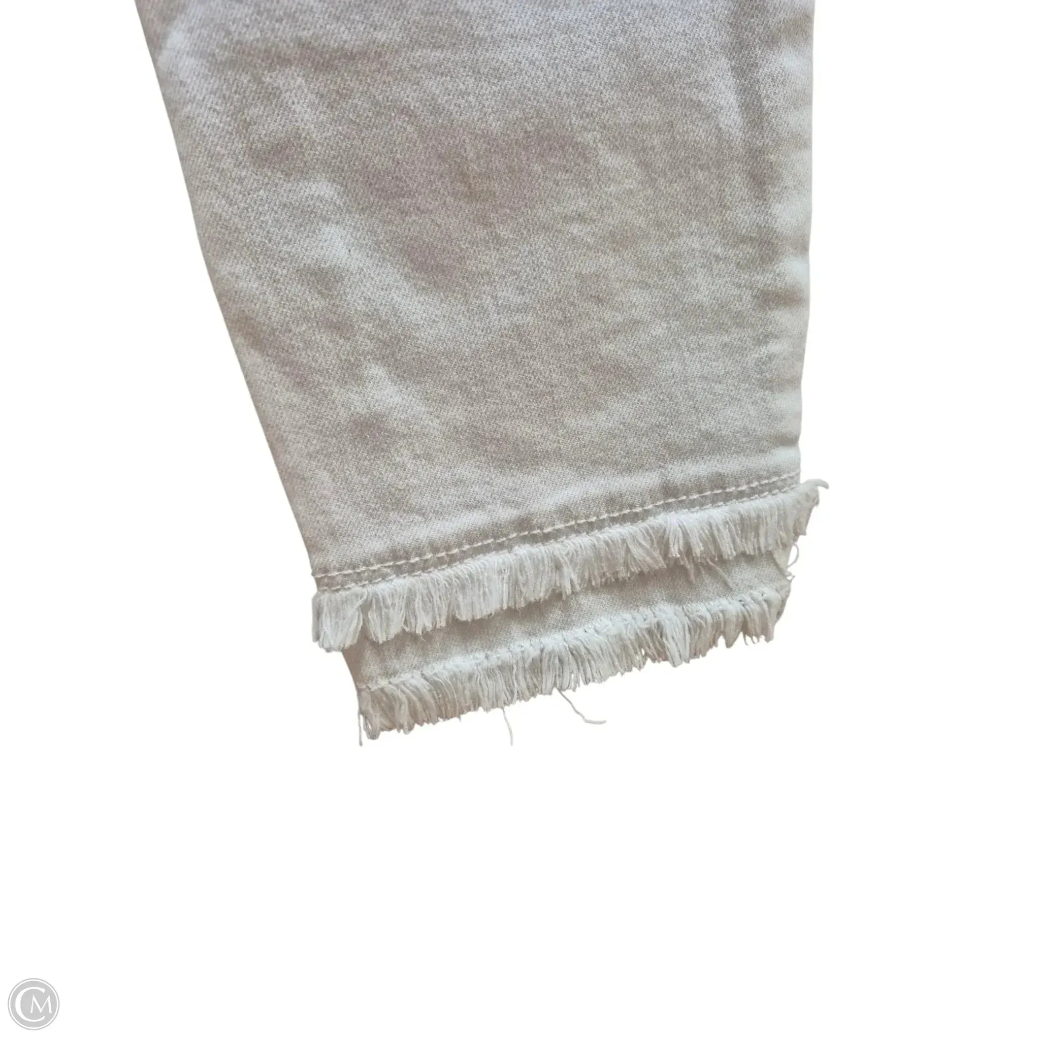 Jeans Skinny By Loft In White, Size: 4