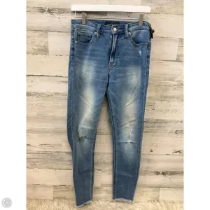 Jeans Skinny By Lucky Brand In Blue Denim, Size: 2