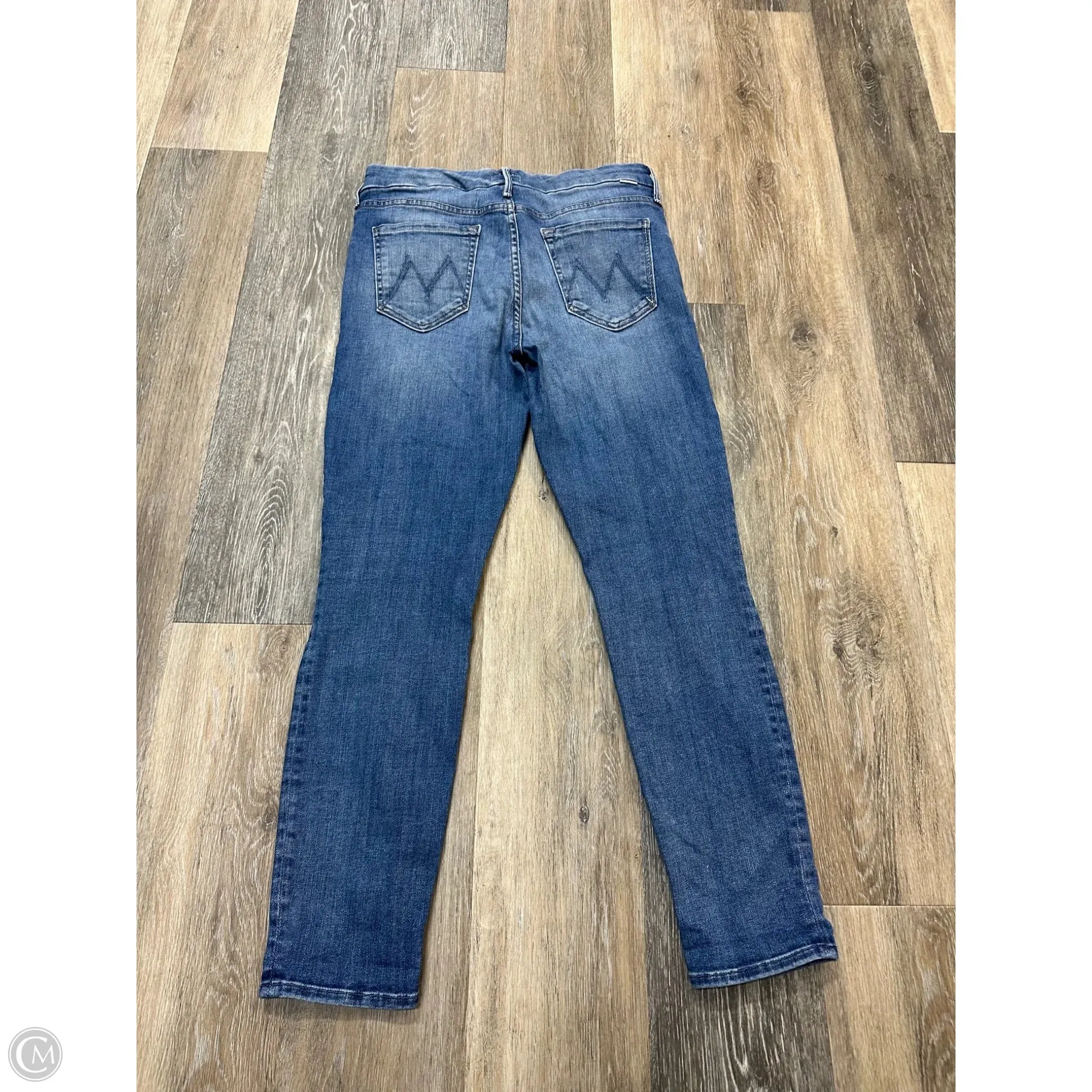 Jeans Skinny By Mother Jeans In Blue Denim, Size: 6