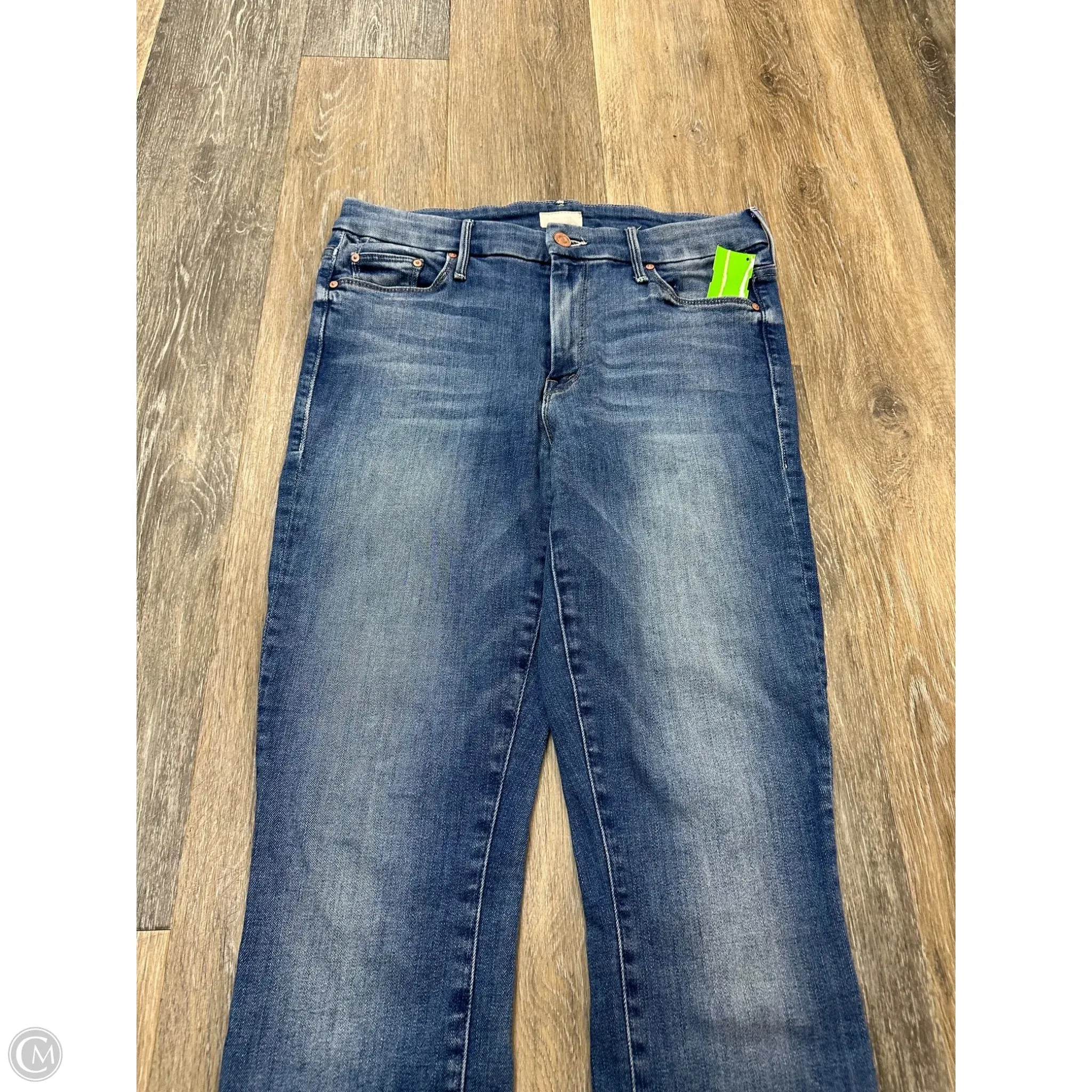 Jeans Skinny By Mother Jeans In Blue Denim, Size: 6