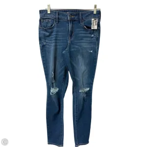 Jeans Skinny By Old Navy In Blue Denim, Size: 4