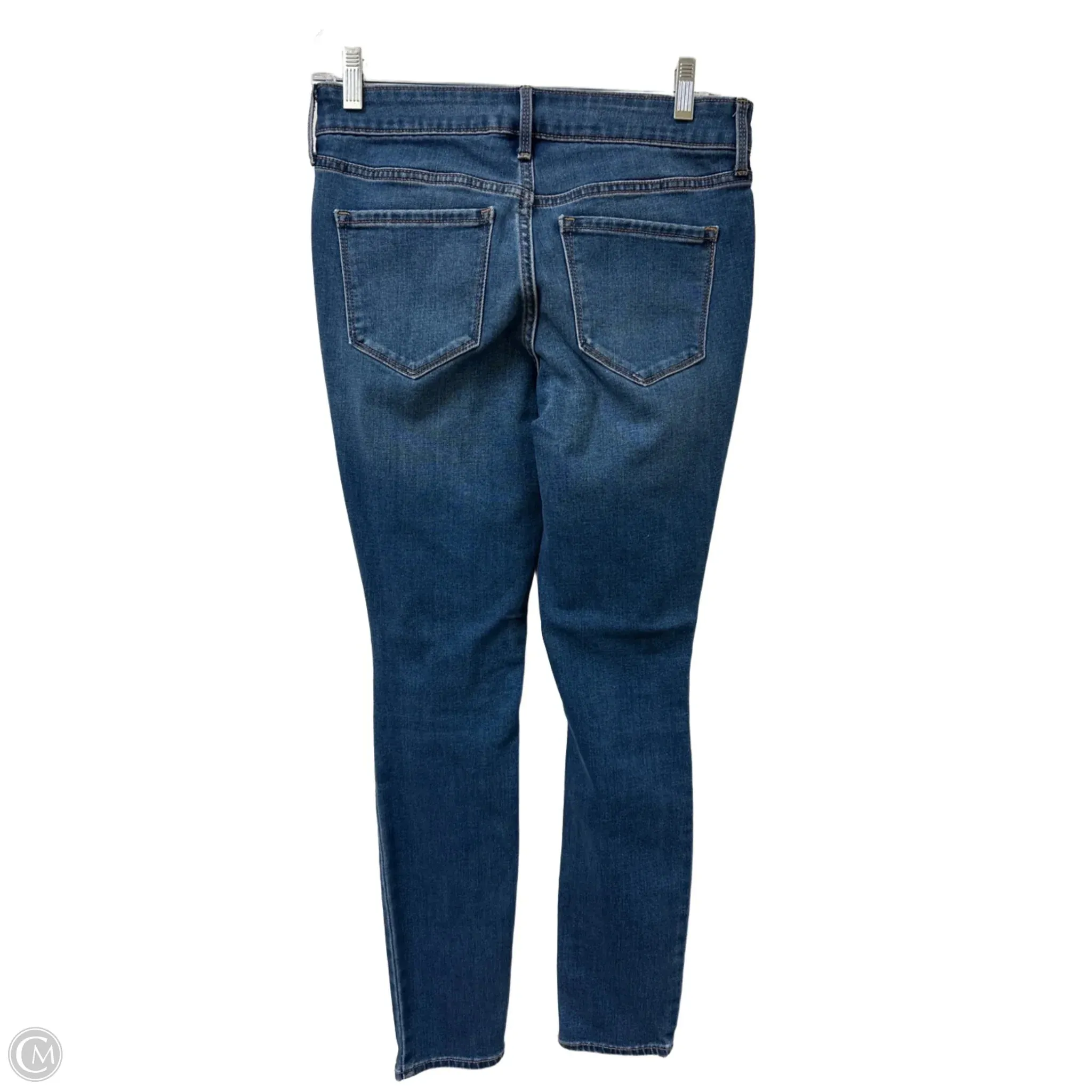 Jeans Skinny By Old Navy In Blue Denim, Size: 4