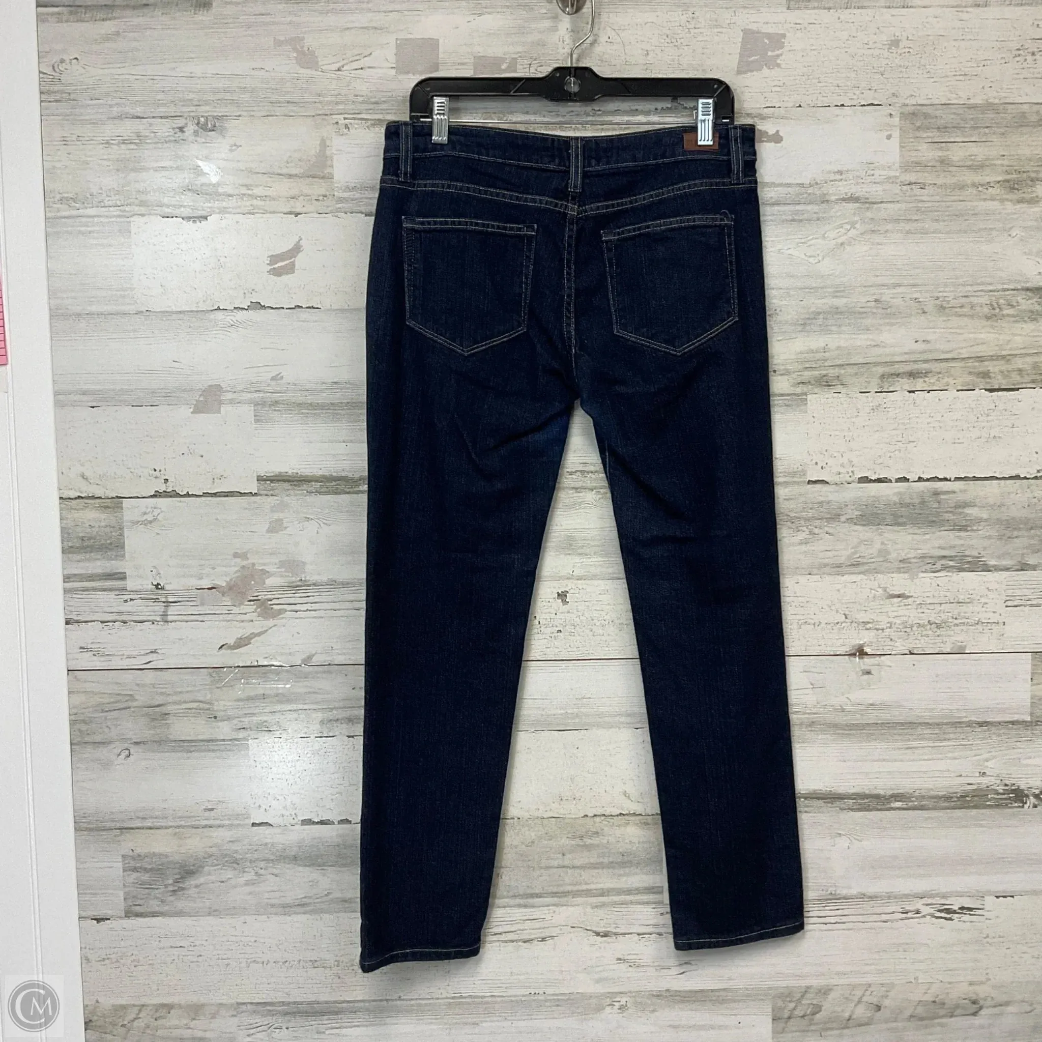 Jeans Skinny By Paige In Blue Denim, Size: 4