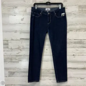 Jeans Skinny By Paige In Blue Denim, Size: 4