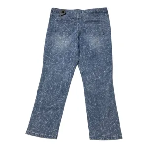 Jeans Skinny By Tribal In Blue Denim, Size:12