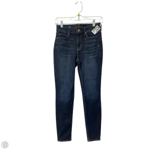 Jeans Skinny By White House Black Market In Blue Denim, Size: Xxs