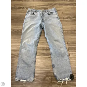 Jeans Straight By Agolde In Blue, Size: 10