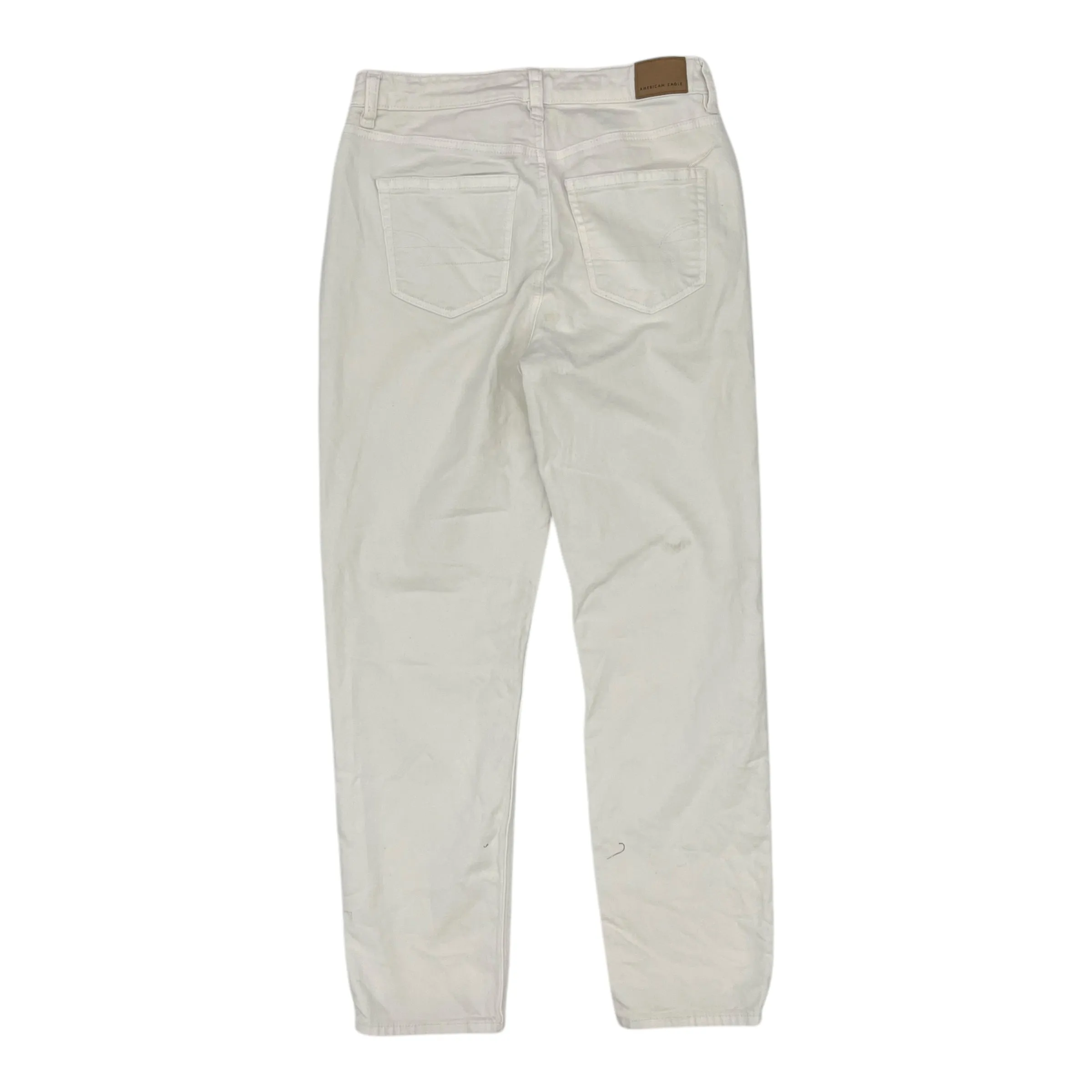 Jeans Straight By American Eagle In White, Size:4