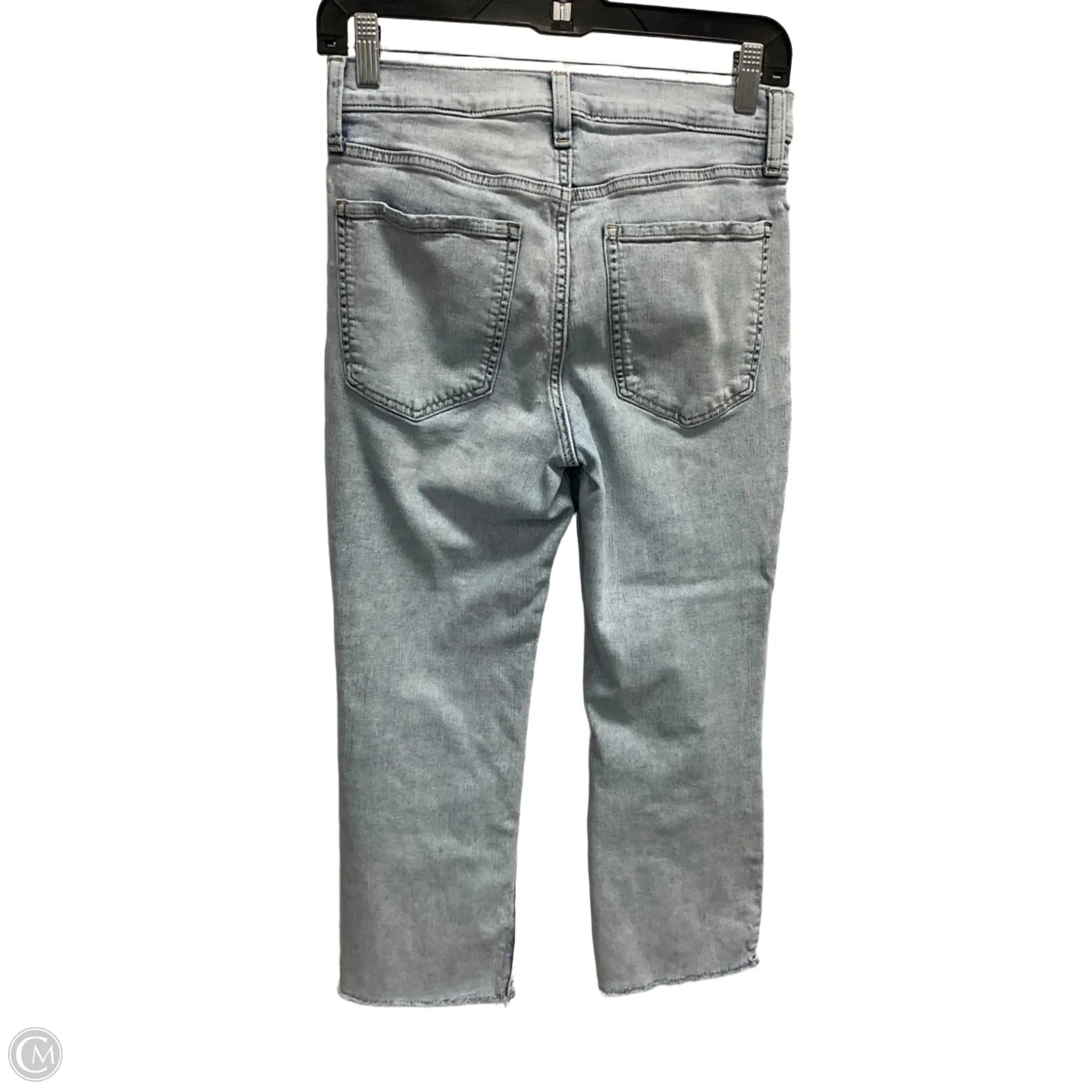 Jeans Straight By Banana Republic In Blue, Size: 6p