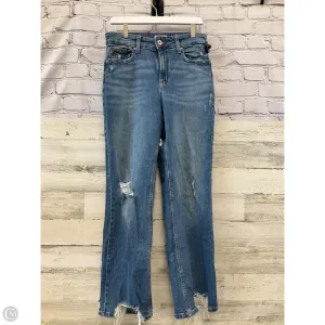 Jeans Straight By Clothes Mentor In Blue Denim, Size: 10