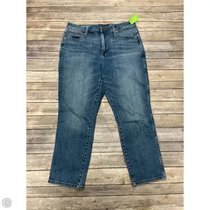 Jeans Straight By Cme In Blue Denim, Size: 16