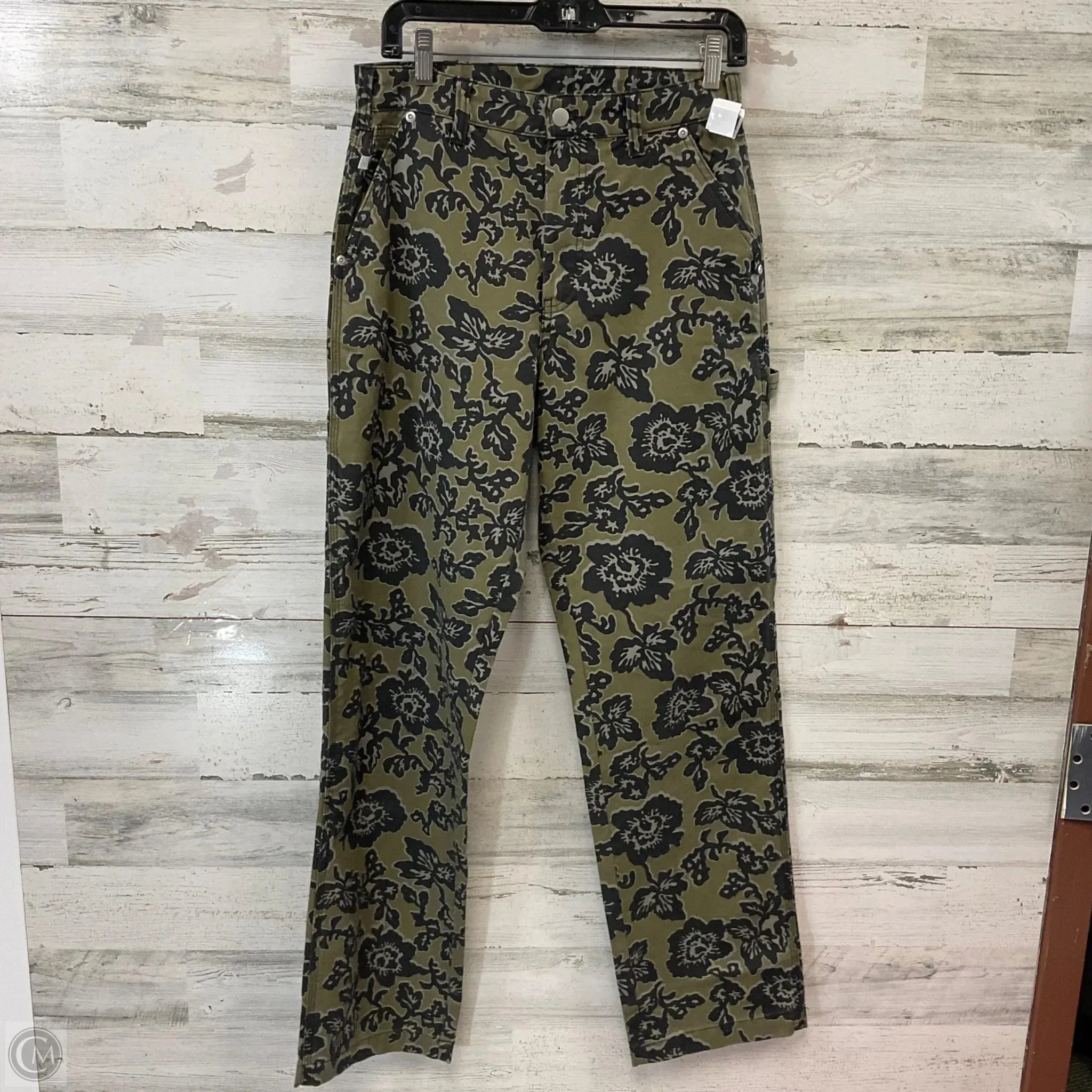 Jeans Straight By DICKIES In Green, Size: 6