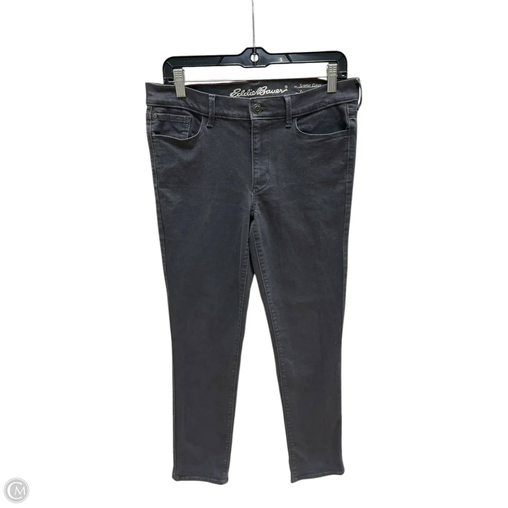 Jeans Straight By Eddie Bauer In Grey, Size: 10