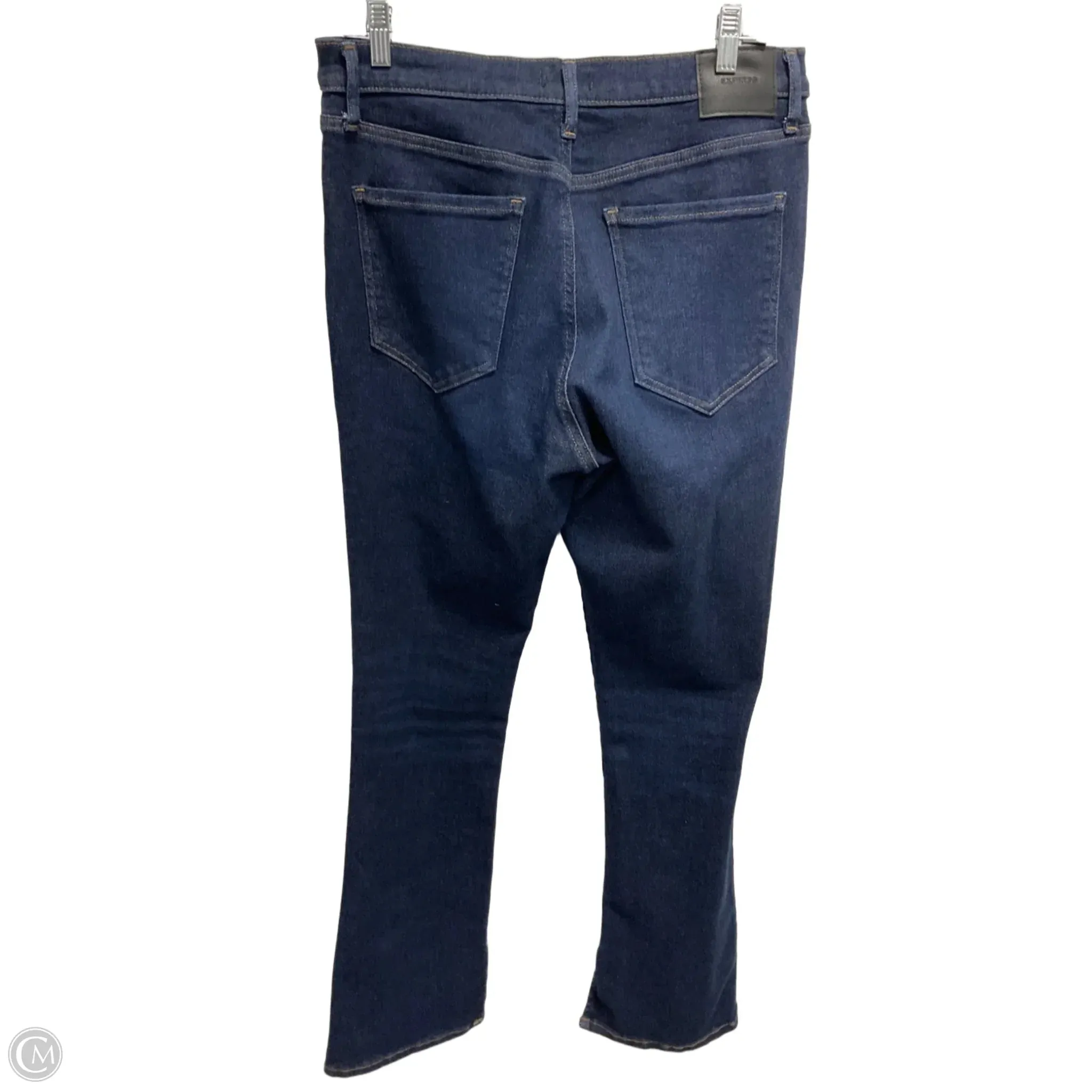 Jeans Straight By Express In Blue, Size: 14
