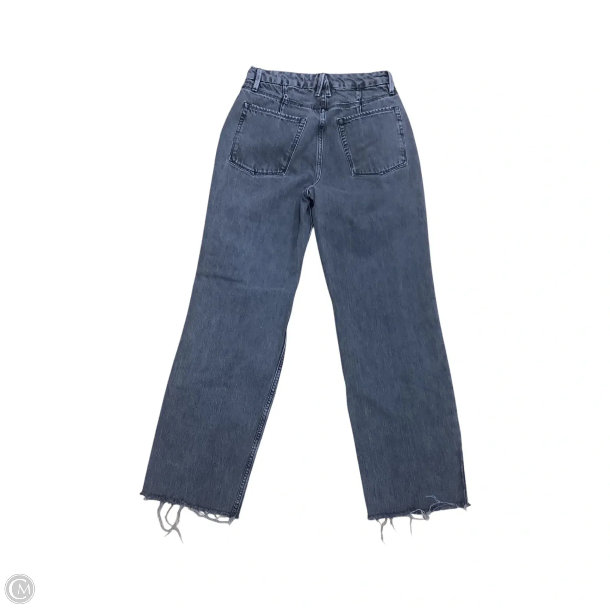 Jeans Straight By Good American In Black, Size: 2