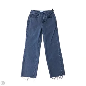 Jeans Straight By Good American In Black, Size: 2