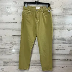 Jeans Straight By HIDDEN In Green Denim, Size: 6