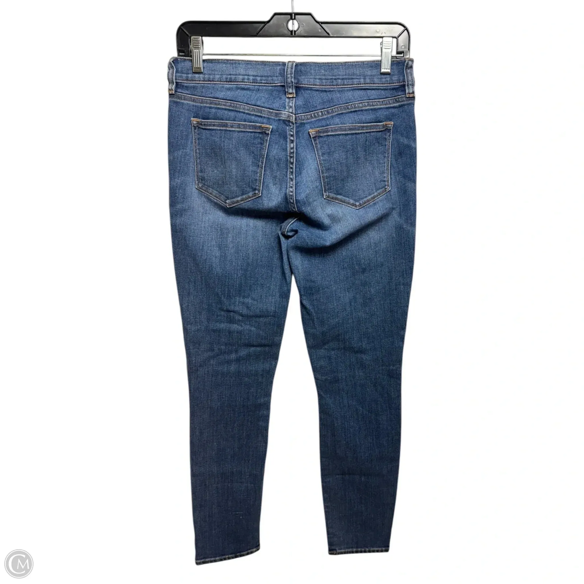 Jeans Straight By J. Crew In Blue Denim, Size: 4