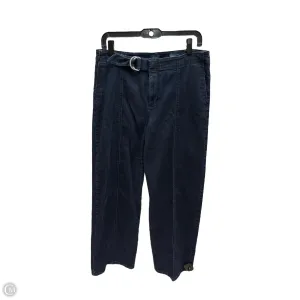 Jeans Straight By J. Jill In Blue Denim, Size: 10