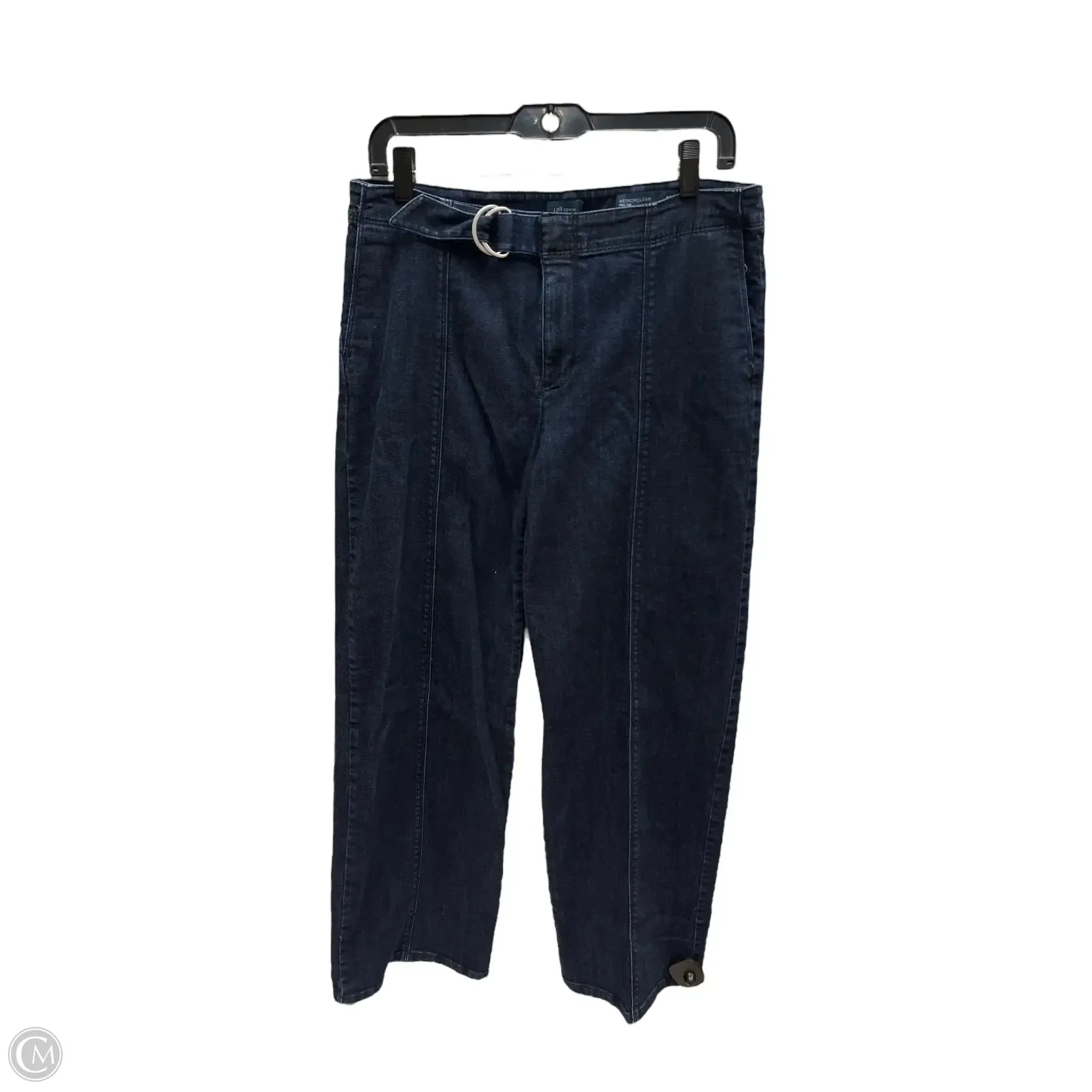Jeans Straight By J. Jill In Blue Denim, Size: 10