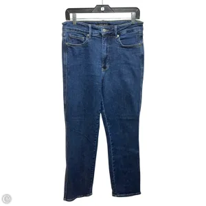 Jeans Straight By Judy Blue In Blue Denim, Size: 8