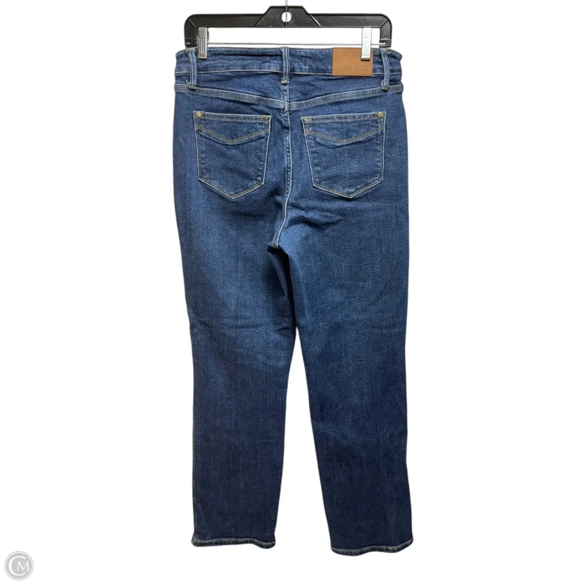 Jeans Straight By Judy Blue In Blue Denim, Size: 8