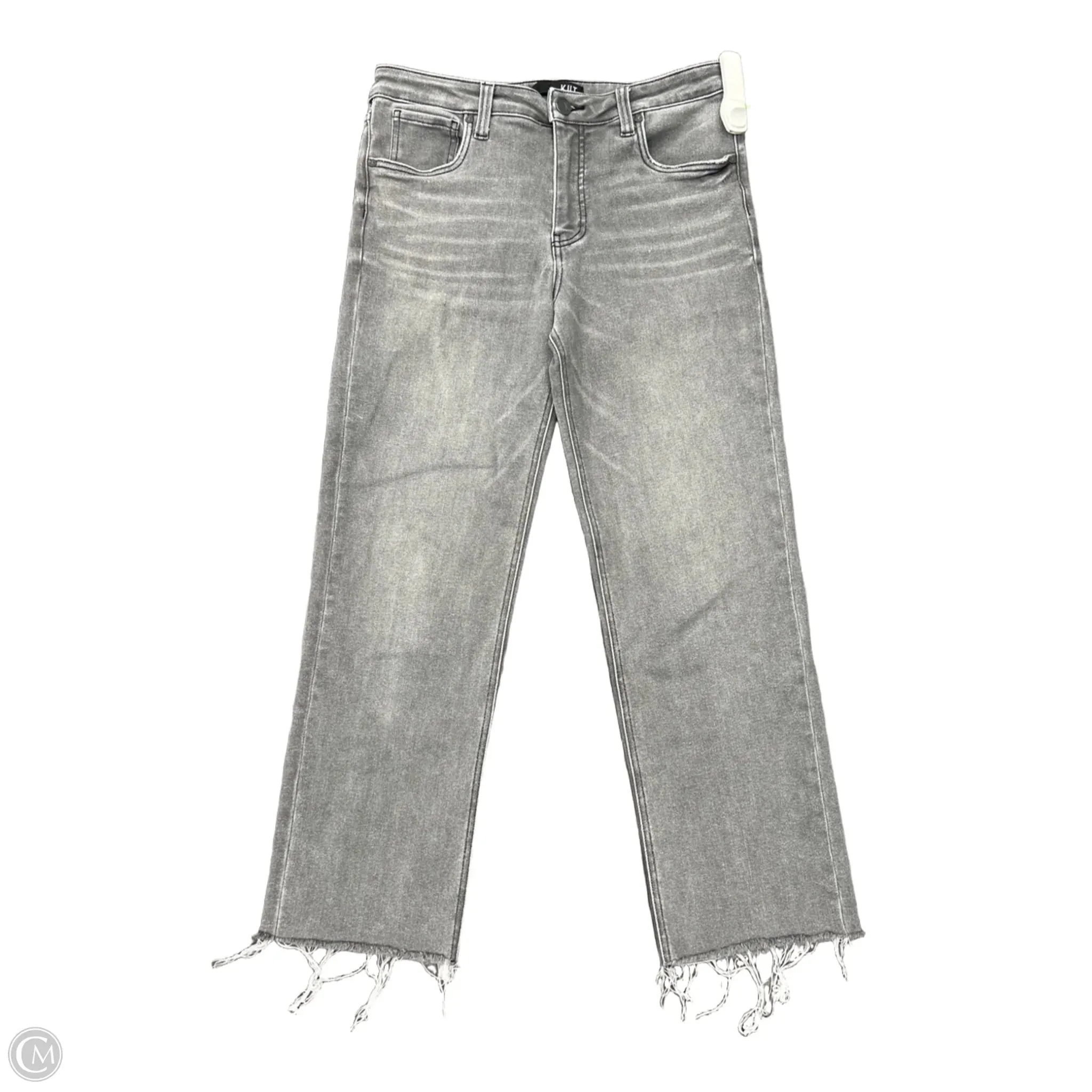 Jeans Straight By Kut In Grey, Size: 8