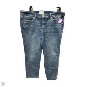 Jeans Straight By Lane Bryant In Blue Denim, Size: 18