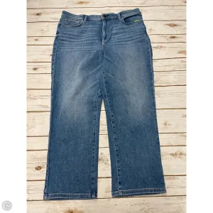 Jeans Straight By Lc Lauren Conrad In Blue Denim, Size: 16
