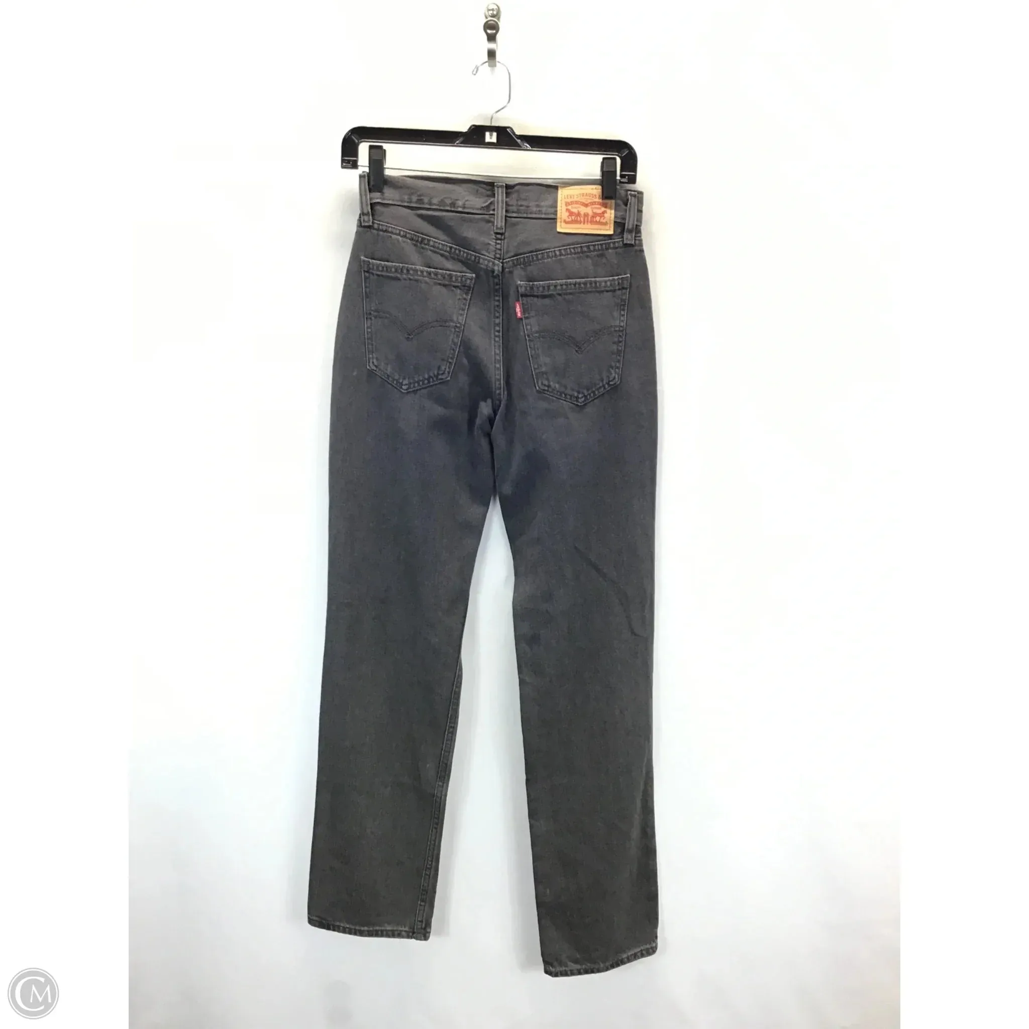 Jeans Straight By Levis In Grey, Size: 2