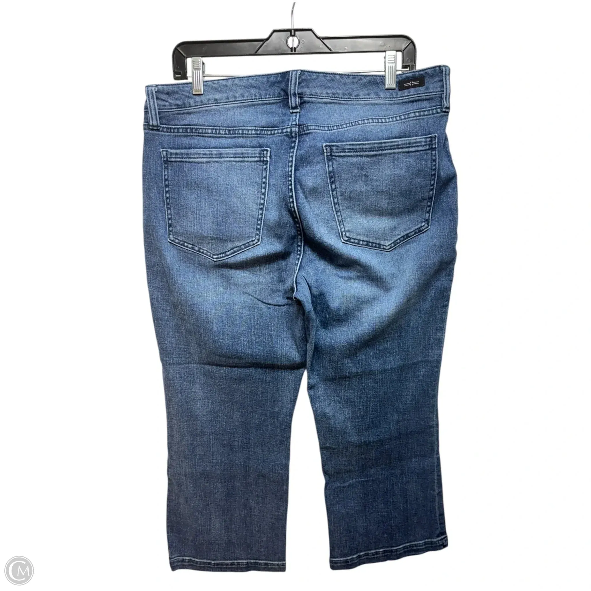 Jeans Straight By Liverpool In Blue Denim, Size: 14p