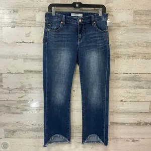 Jeans Straight By Liverpool In Blue Denim, Size: 6