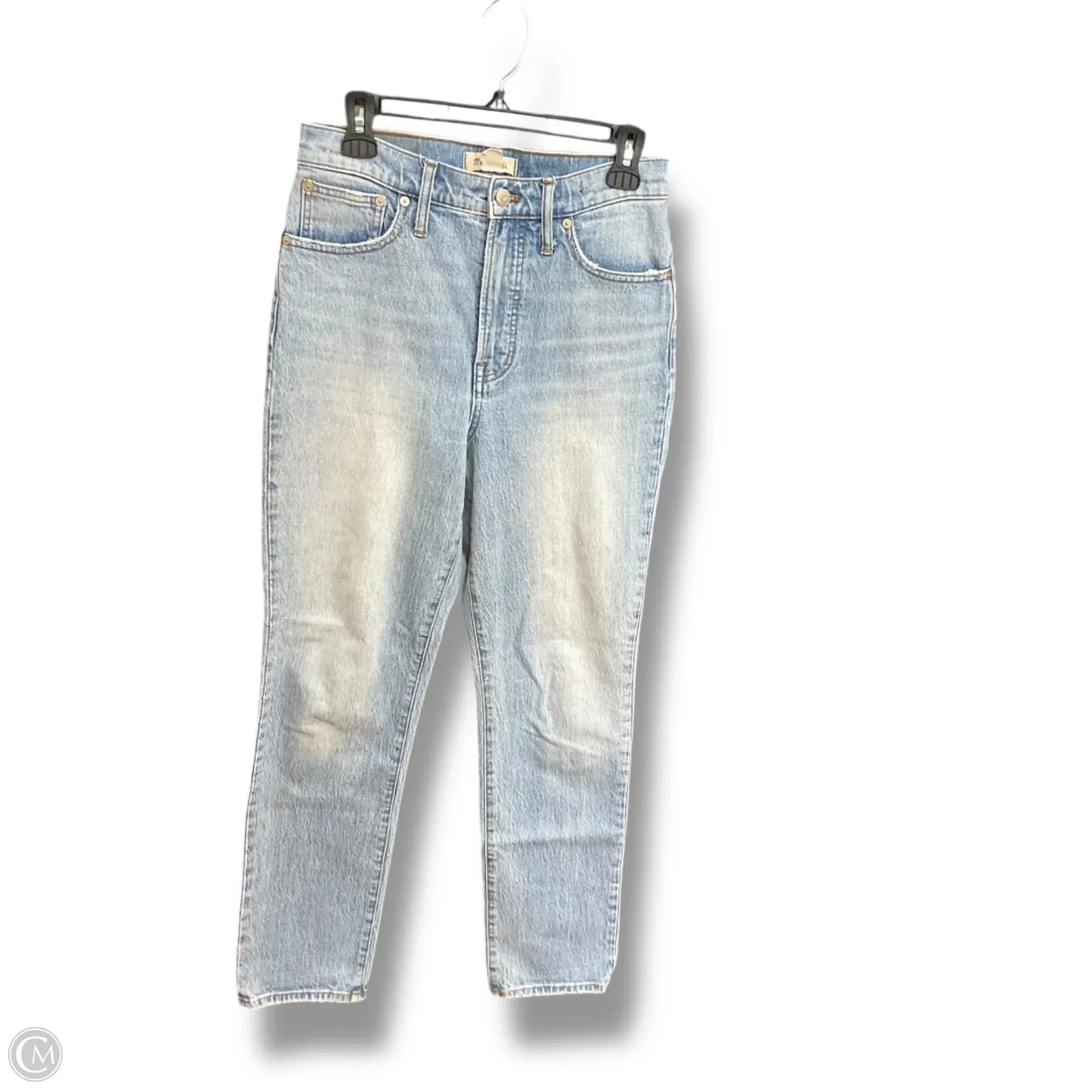 Jeans Straight By Madewell In Blue, Size: 6