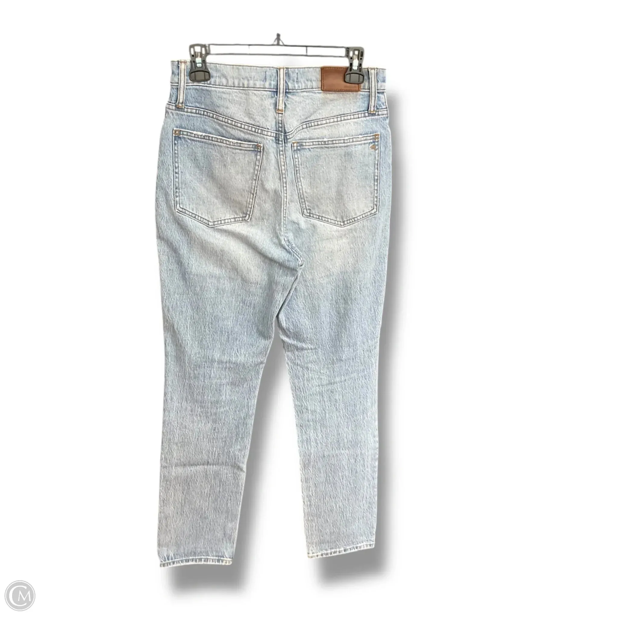 Jeans Straight By Madewell In Blue, Size: 6