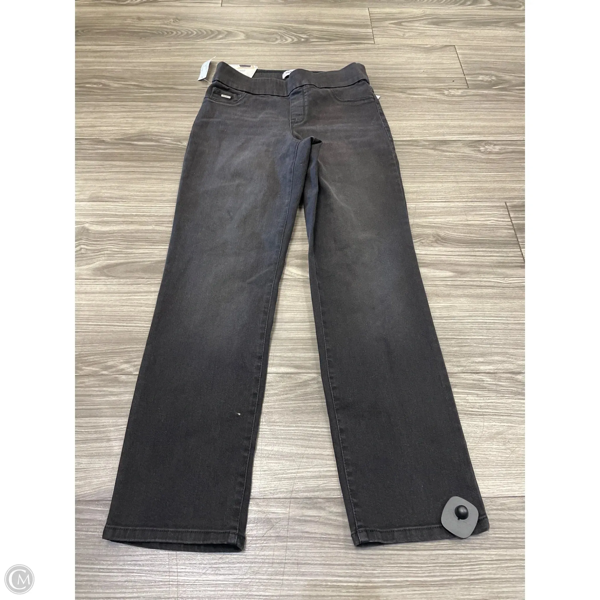 Jeans Straight By Nine West In Black, Size: 8