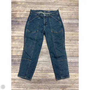 Jeans Straight By Old Navy In Blue Denim, Size: 12