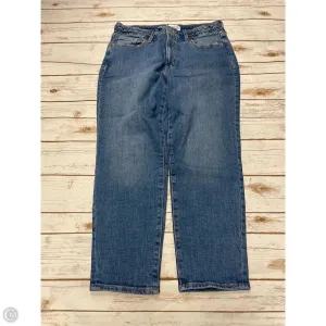 Jeans Straight By Old Navy In Blue, Size: 12
