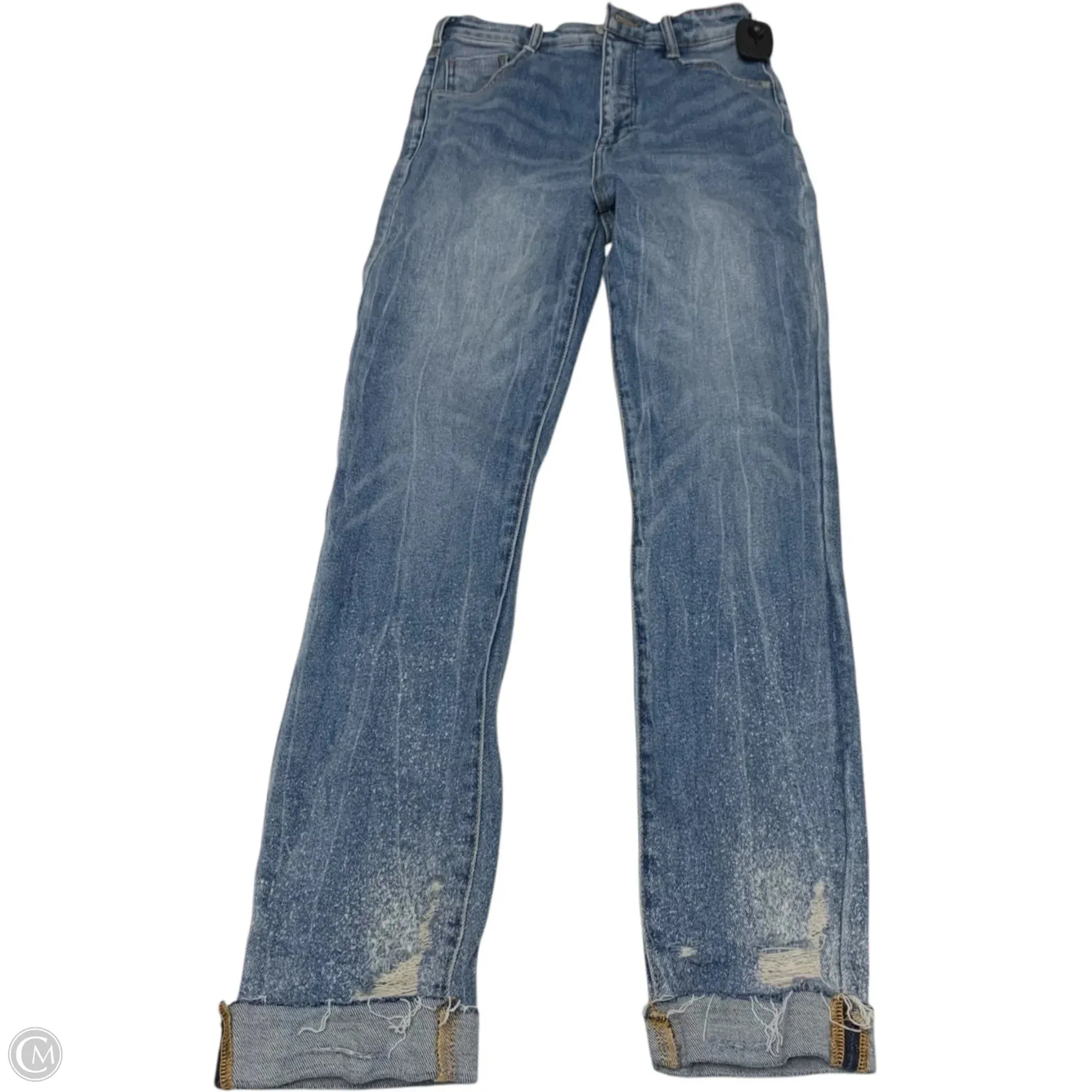 Jeans Straight By Pilcro In Blue Denim, Size: 6