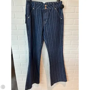 Jeans Straight By ROCK&ROLL In Blue Denim, Size: 6