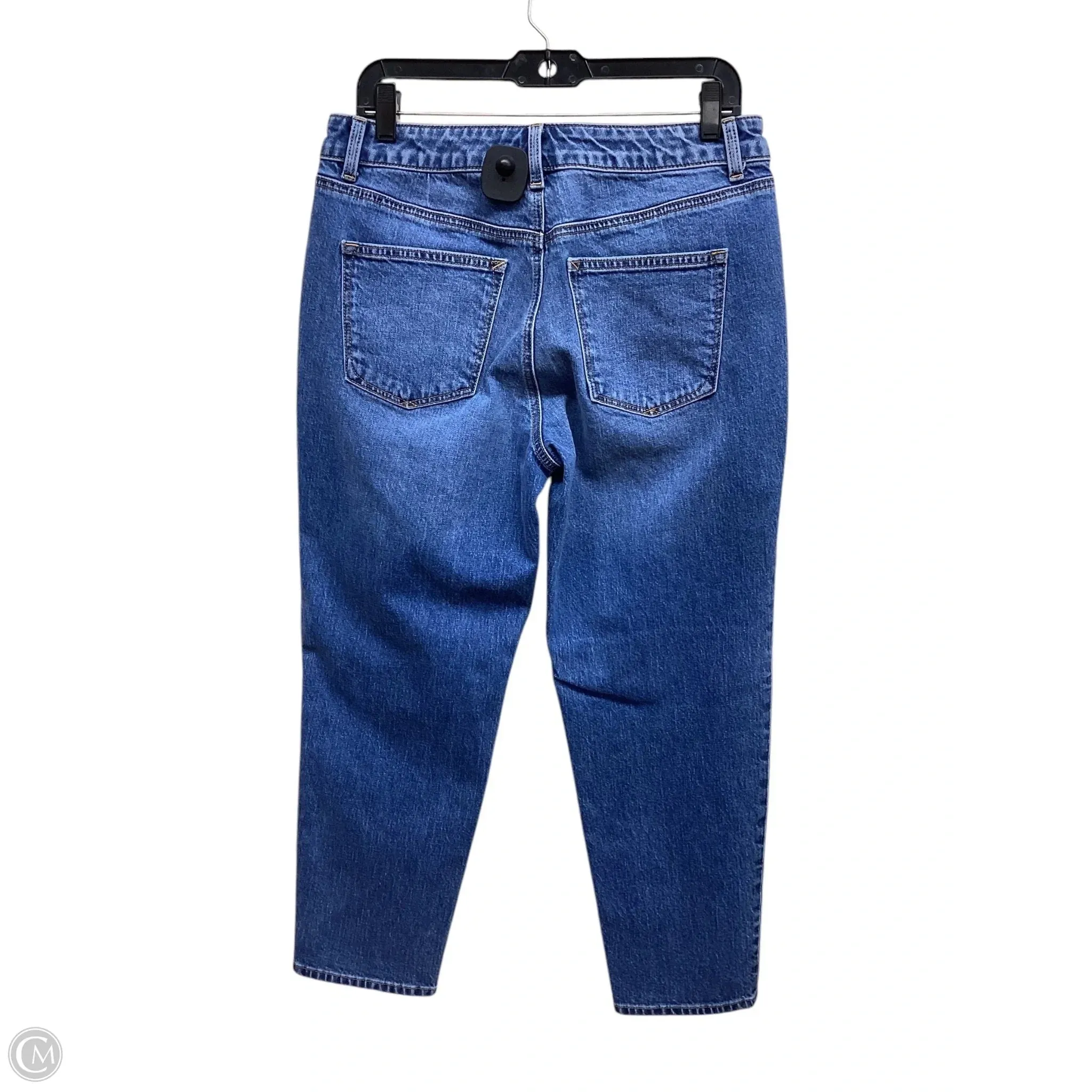 Jeans Straight By Talbots In Blue Denim, Size: 8p